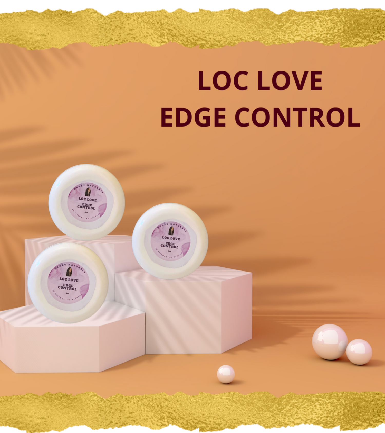 Loc Edge Control LOC LOVE EDGE CONTROL – Honey Naturals Hair Care
