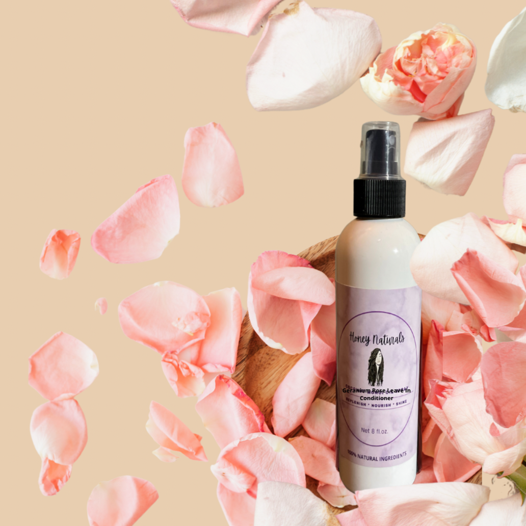 GERANIUM ROSE HYDRATING LEAVE IN CONDITIONER MIST